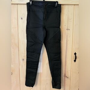 RAE MODE NWOT L vegan leather moto leggings